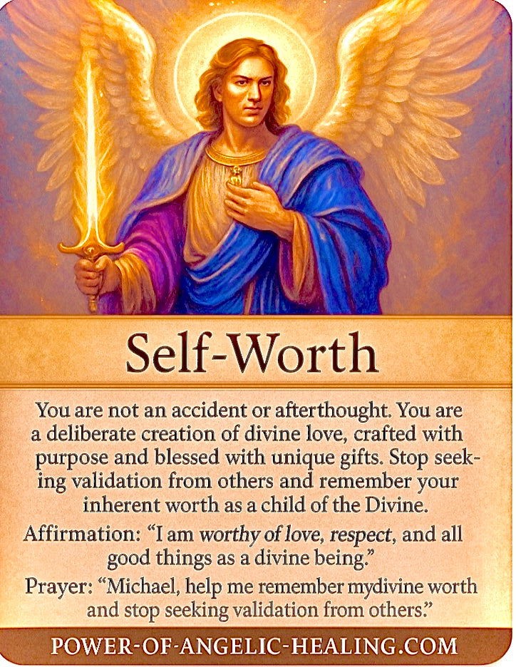 Archangel Michael's Wisdom on Self-Worth.