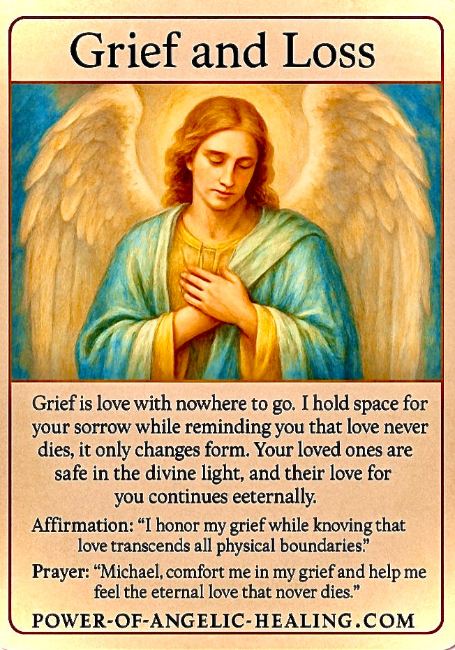 Archangel Michael's Guidance on Grief and Loss.