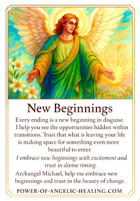 Archangel Michael and the Sacred Journey of New Beginnings
