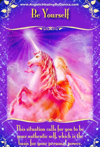 Be yourself: This situation calls for you to be your authentic self, which is the basis for your personal power.”