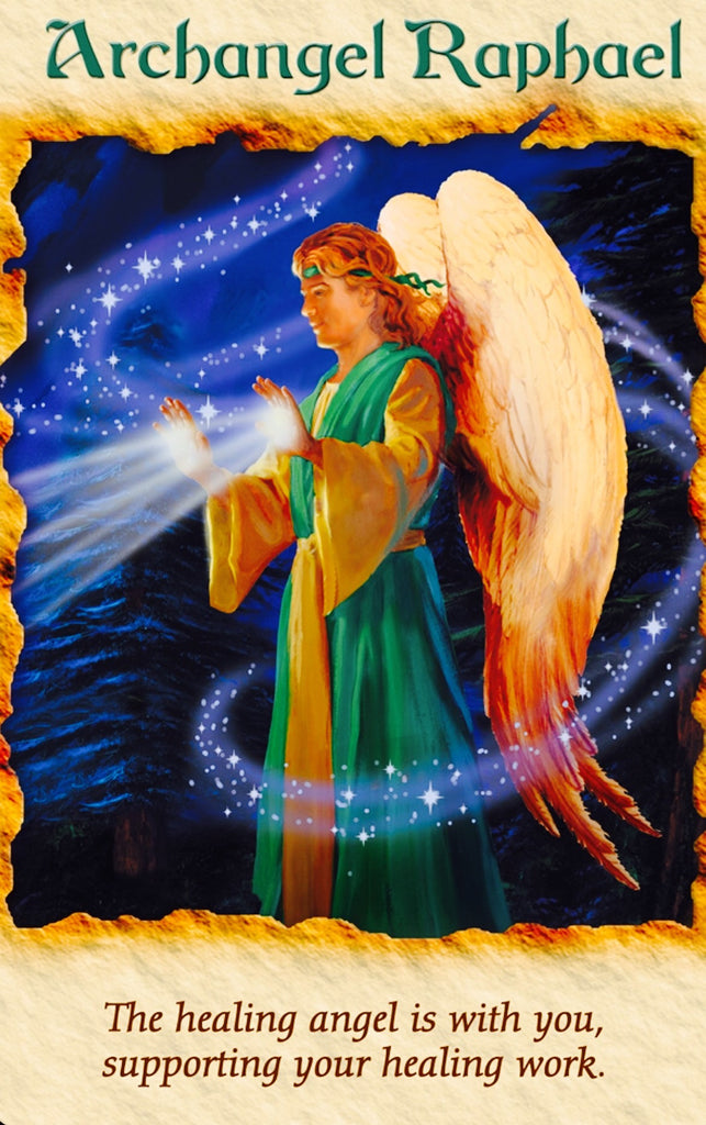 Archangel Raphael is with you, supporting your healing work.