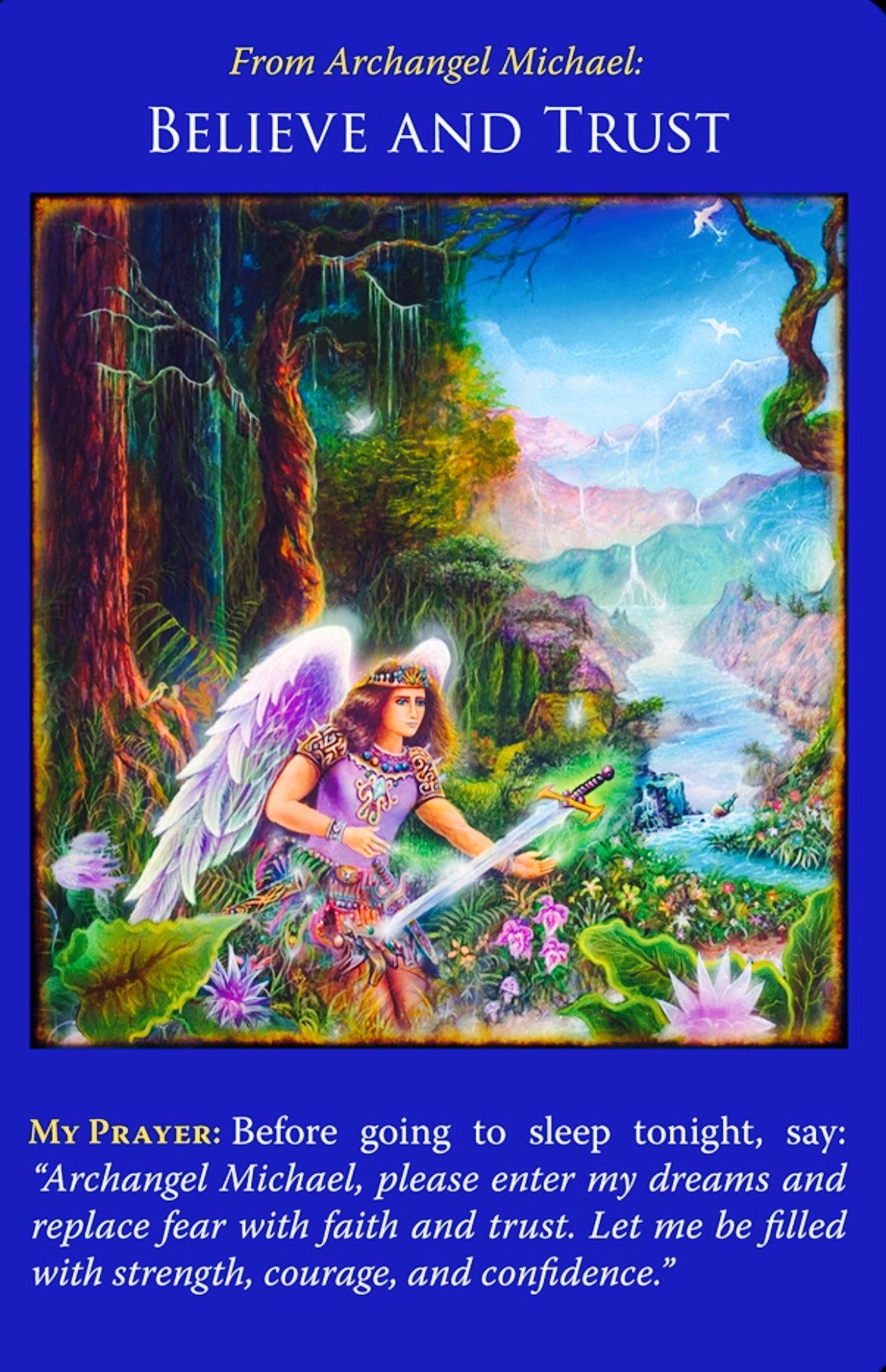 Message From Archangel Michael: Believe & Trust!