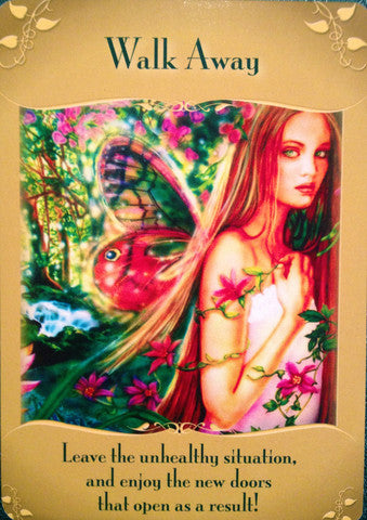 "Leave the unhealthy situation, and enjoy the new doors that open as a result!”