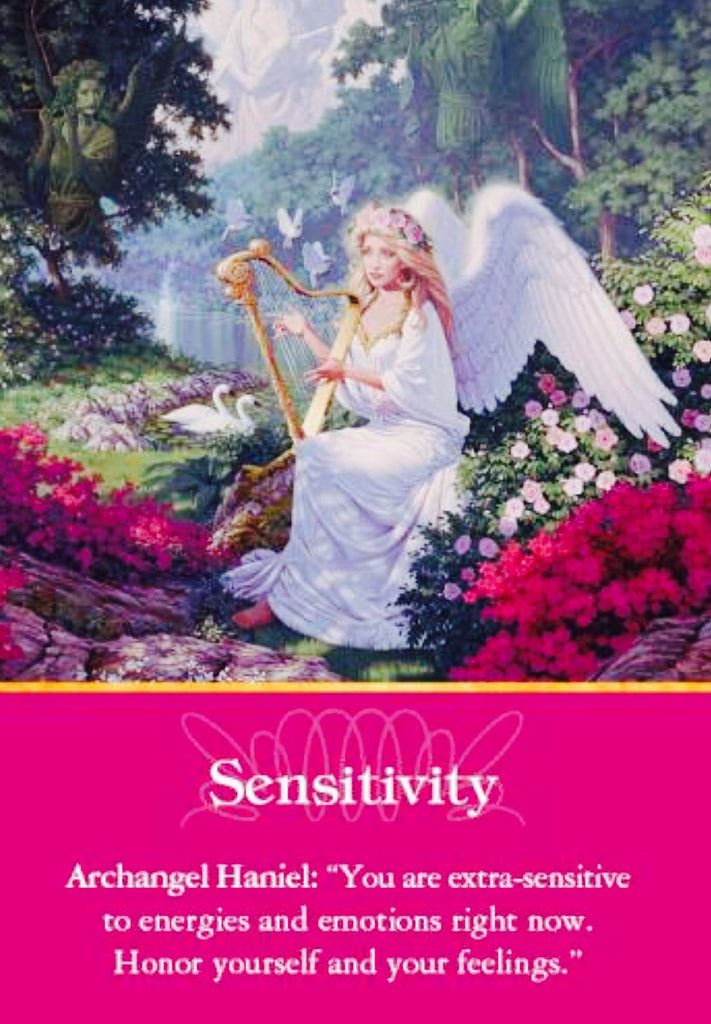 Archangel Haniel: “You’re extra-sensitive to energies and emotions right now. Honor yourself and your feelings.”
