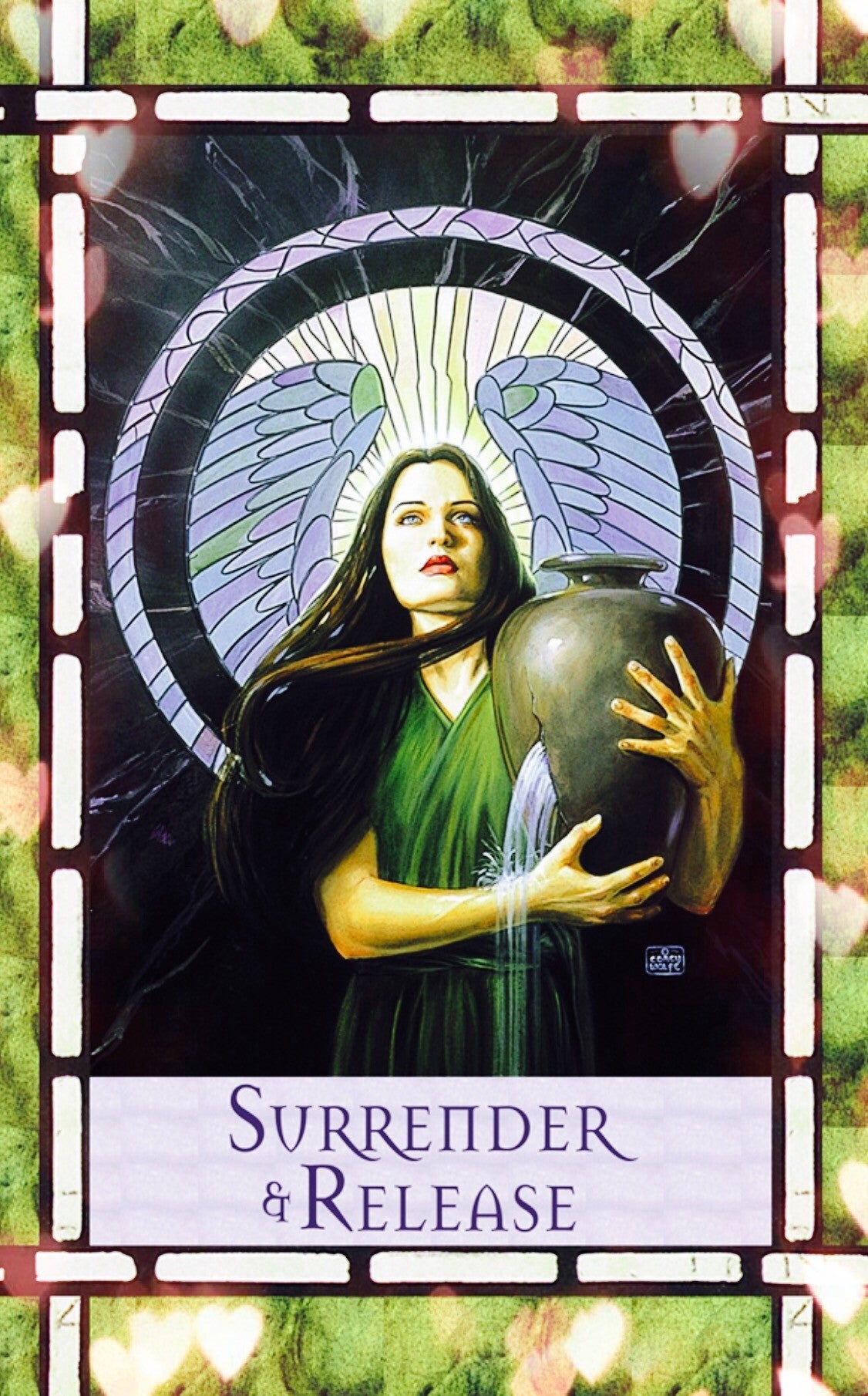 Surrender and Release - Let.  go, and allow God and the angels to help you.