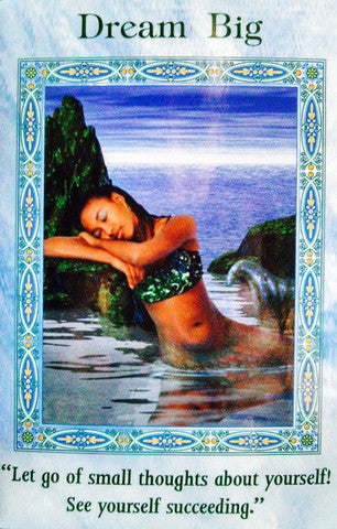 Dream Big! Let go of small thoughts about yourself! See yourself succeeding.