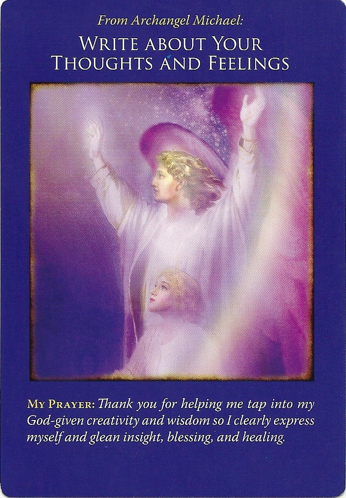 Message from Archangel Michael: ~ "Write About Your Thoughts and Feelings".