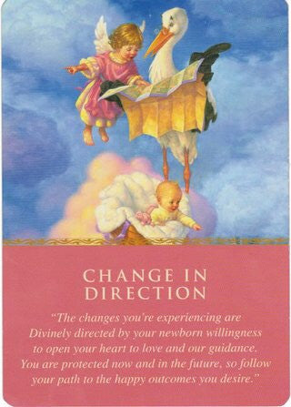 "The changes you're experiencing are Divinely directed by your newborn willingness to open your heart to love and our guidance. You are protected now and in the future, so follow your path to the happy outcomes you desire."