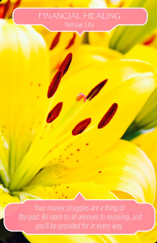 “Your money struggles are a thing of the past. Be open to all avenues to receiving, and you will be provided for in every way.”