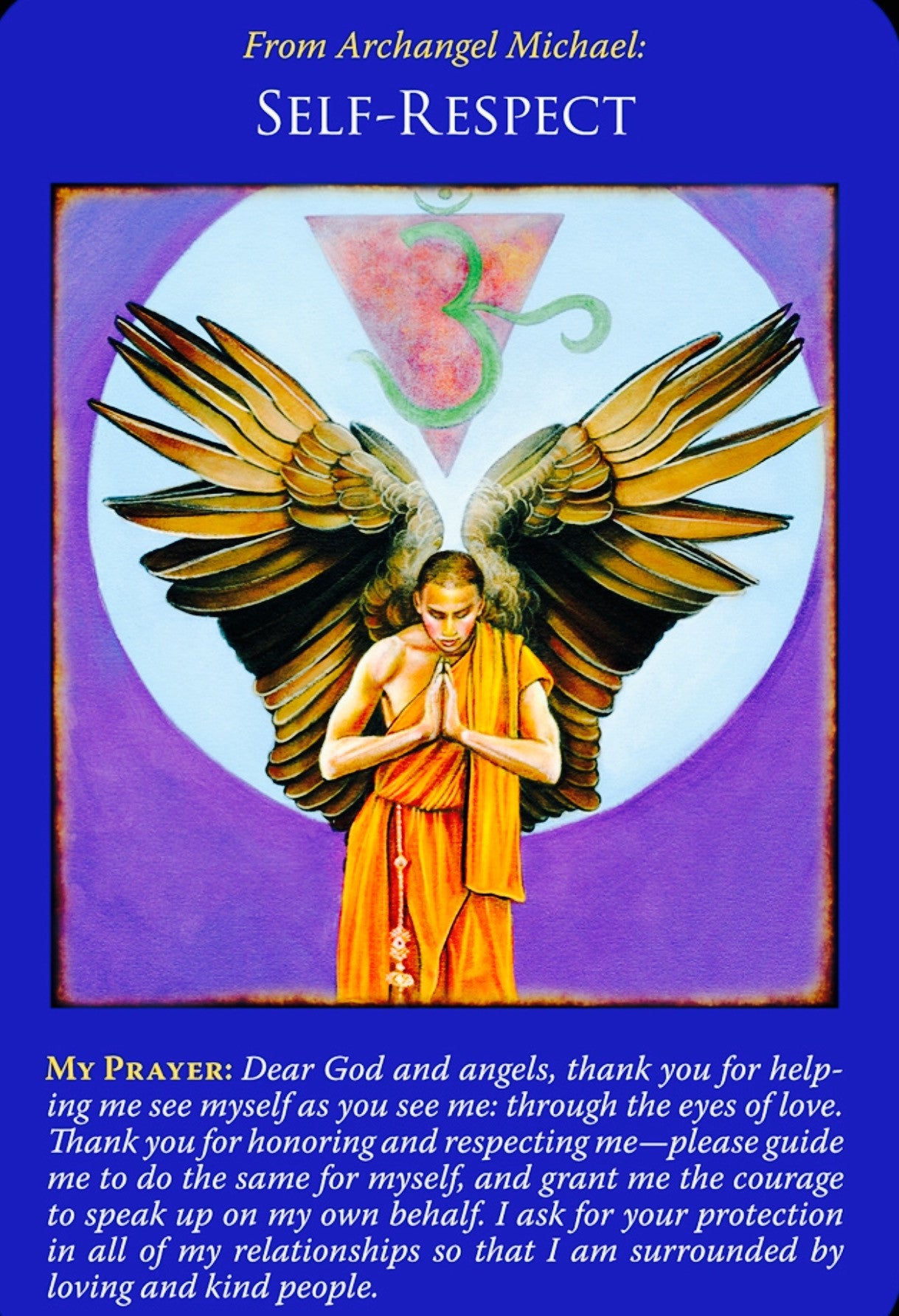 From Archangel Michael ~Self-Respect~