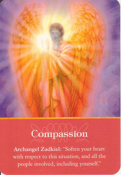 Archangel Zadkiel: Soften your heart with respect to this situation, and all the people involved, including yourself.