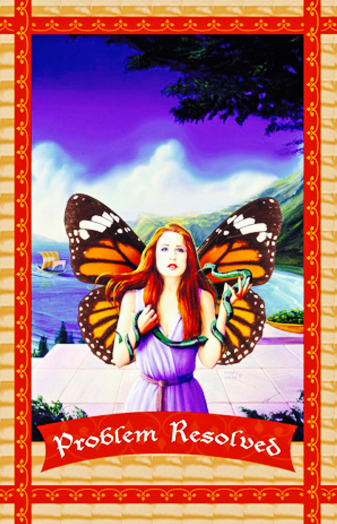 Problem Resolved: “An issue that has been bothering you is being healed behind the scenes. The solution is creative, ingenious, and is a joyous surprise for you.”