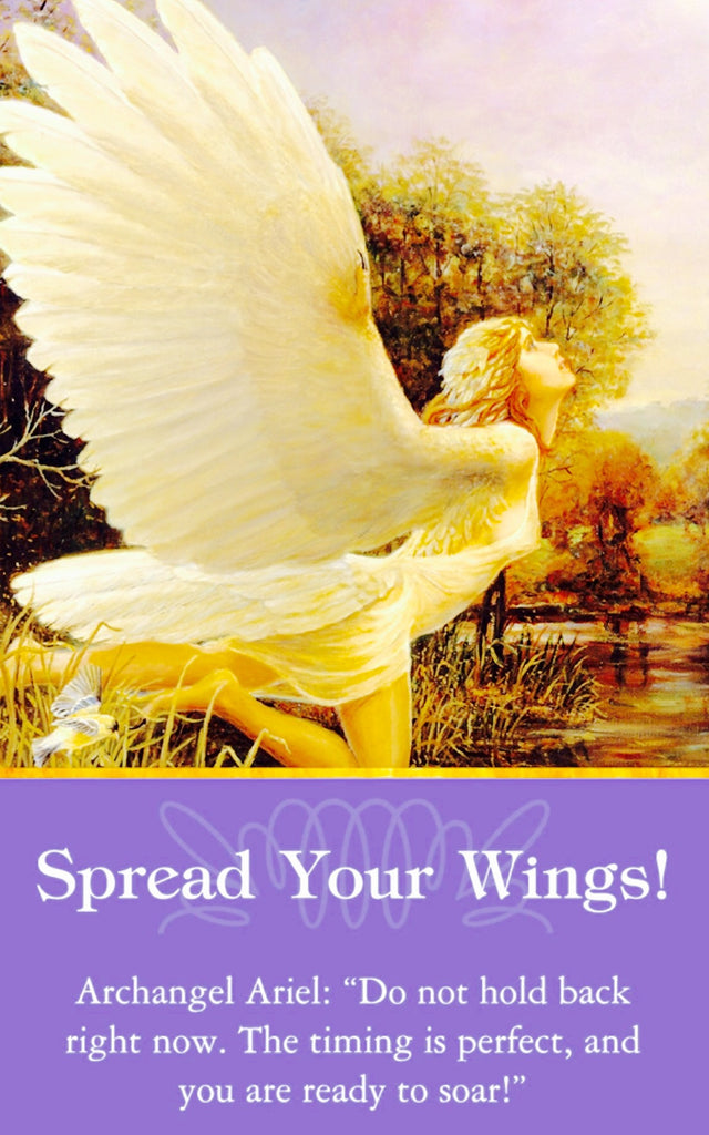 Spread Your Wings! - Archangel Ariel: “Don’t hold back right now. The timing is perfect, and you’re ready to soar!”