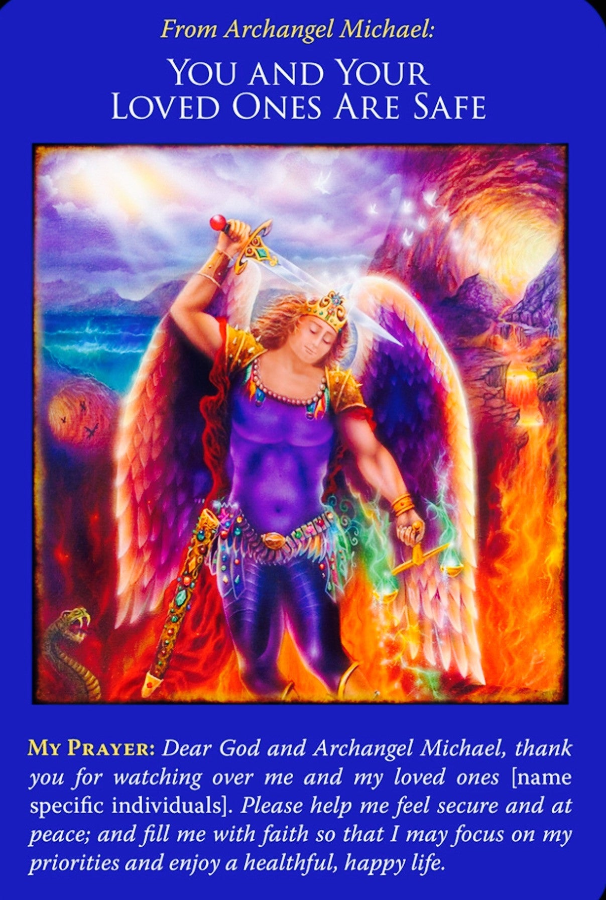 Archangel Michael: Your Loved Ones Are Safe.