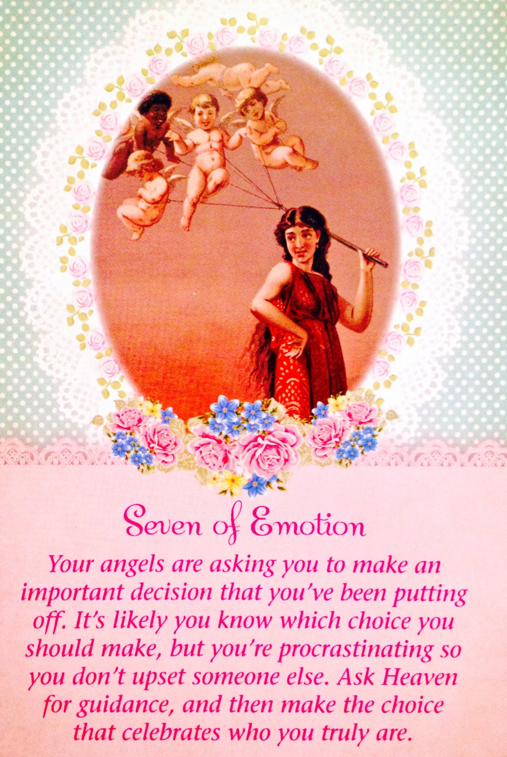 Seven Of Emotion: “Your angels are asking you to make an important decision that you have been putting off.