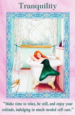 "Make time to relax, be still, and enjoy your solitude, indulging in much-needed self-care."