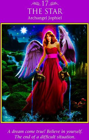 Archangel Jophiel ~ The Star “A dream come true! Believe in yourself. The end of a difficult situation.”