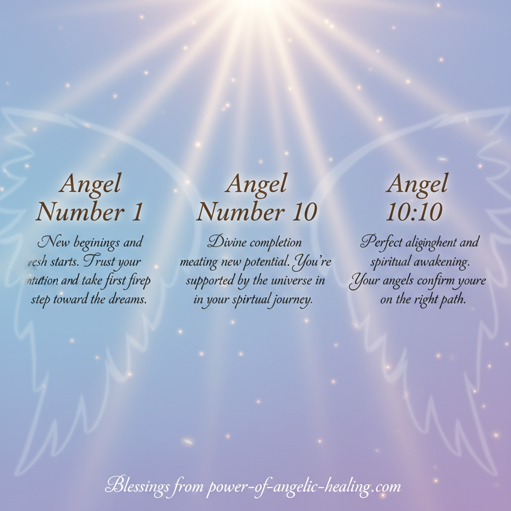 Understanding Angel Numbers: 1, 10, and 10:10
