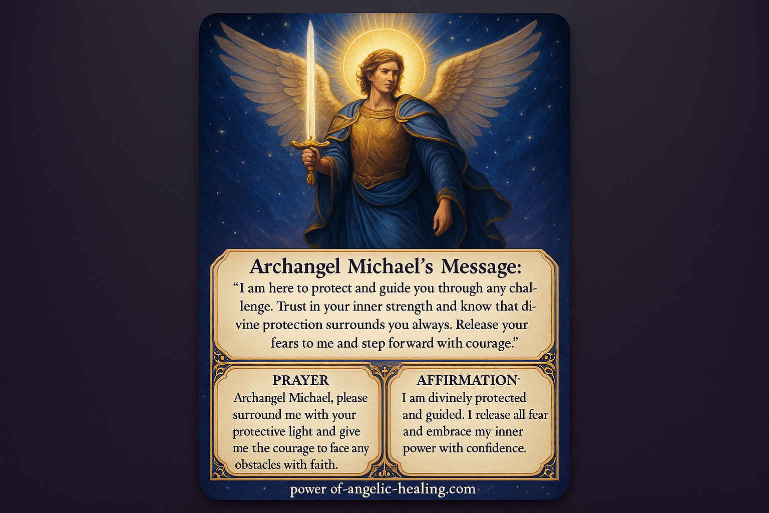 Message from Archangel Michael