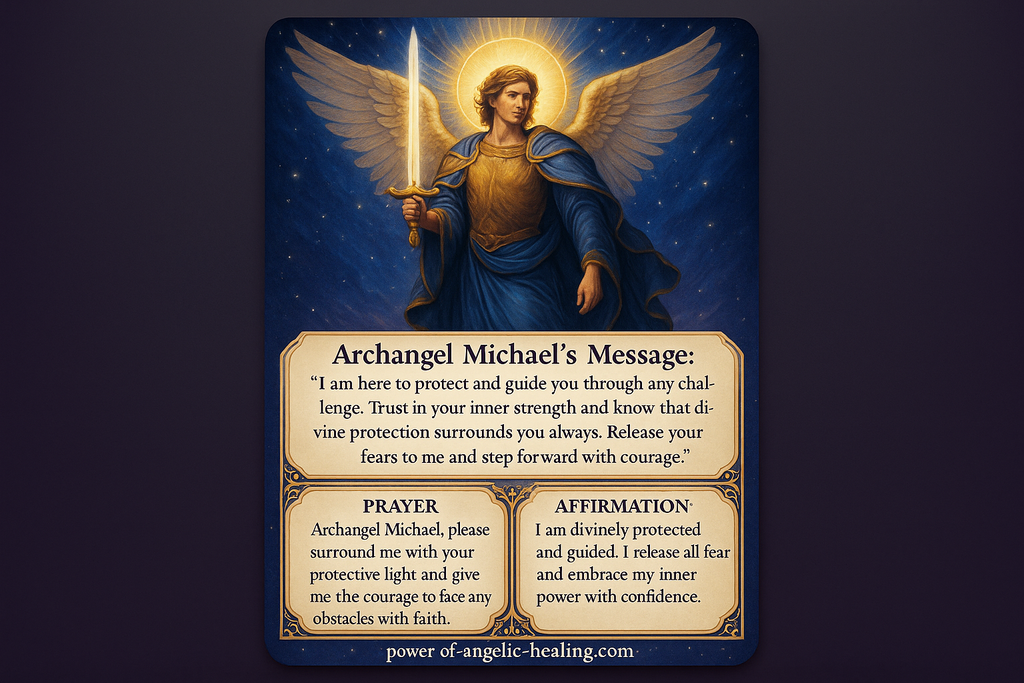 Message from Archangel Michael