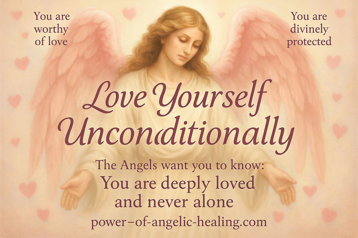 Love yourself unconditionally ✨❤️💕❤️✨