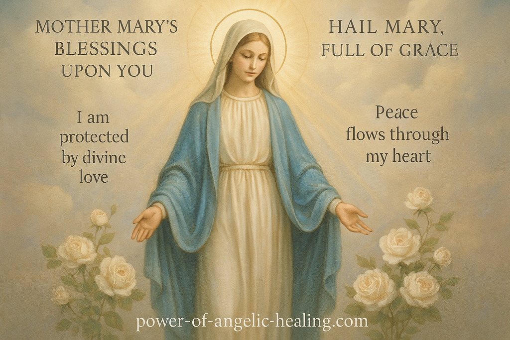 Mother Mary’s Blessings Upon You.✨🙏✨