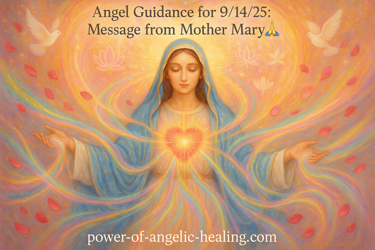 Angel Guidance for 9/14/25: Message from Mother Mary🙏