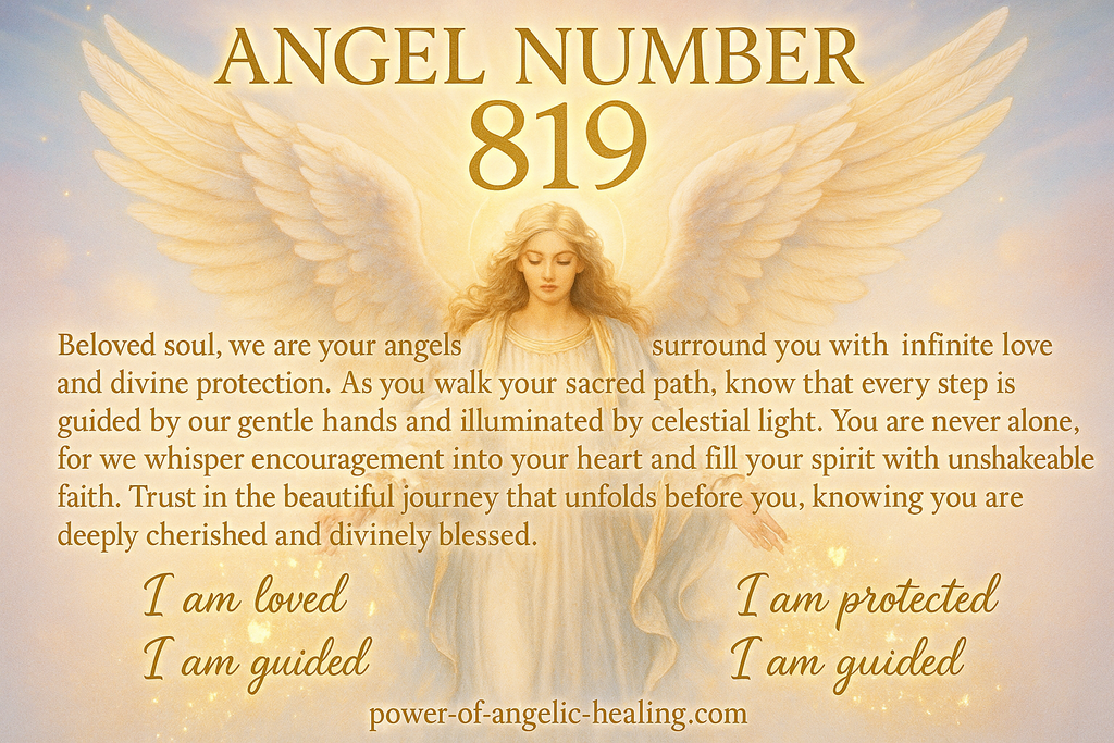 Angelic message for 819