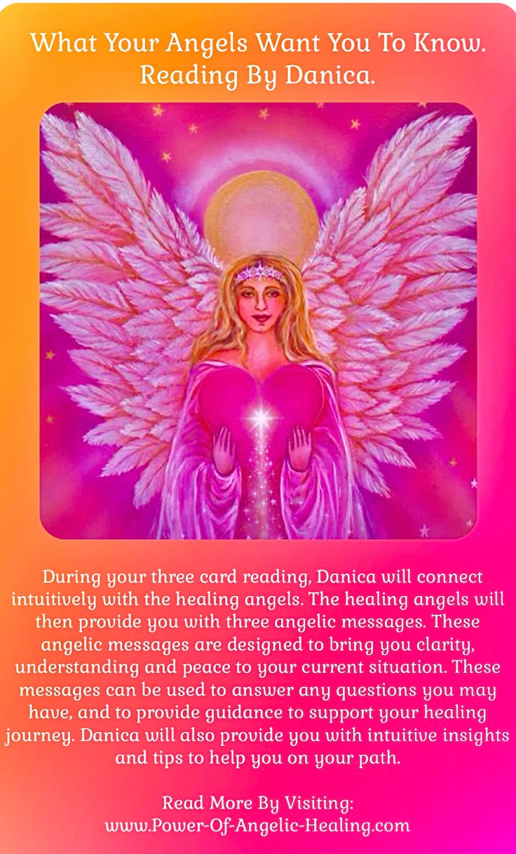 What Your Angels Want You To Know