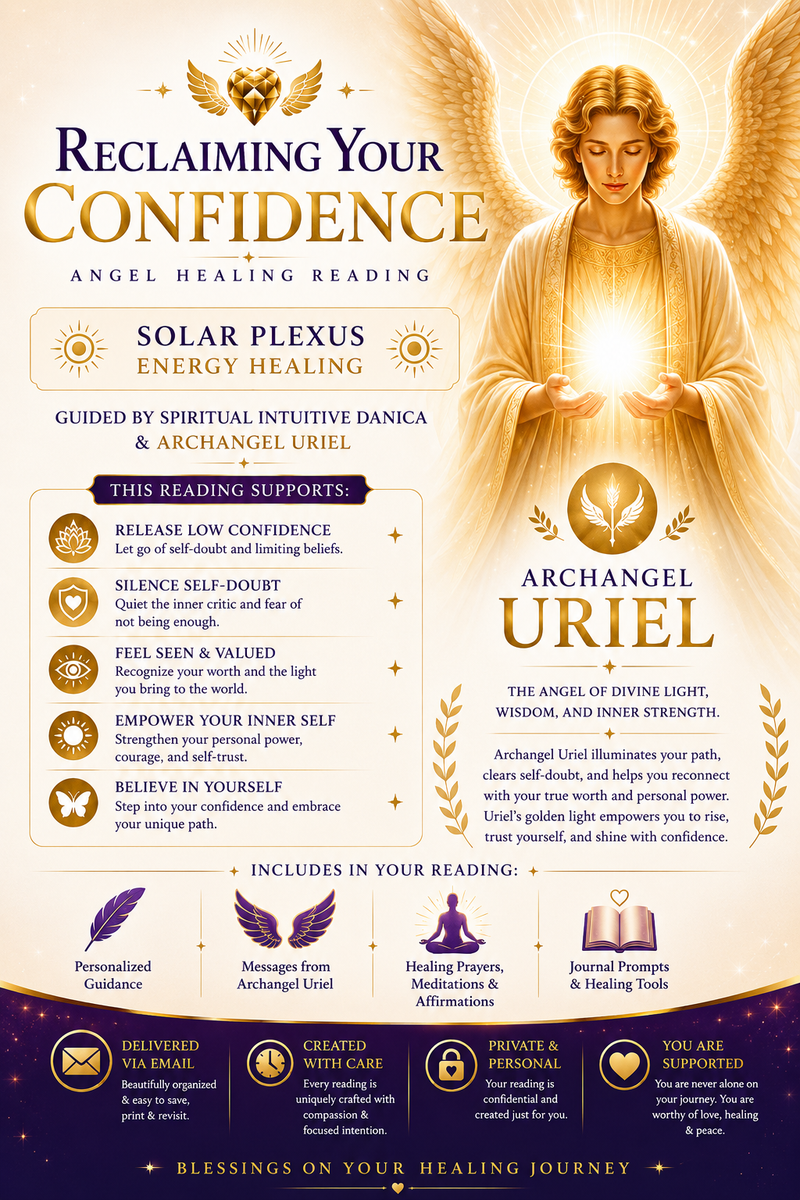 Reclaiming Your Confidence Angel Healing Reading