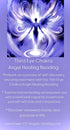 Third Eye Chakra. Angel Healing Reading.