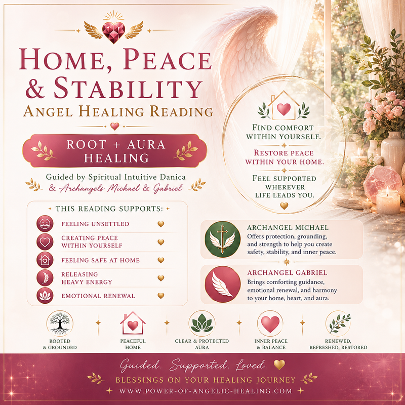 Home, Peace & Stability Angel Healing Reading