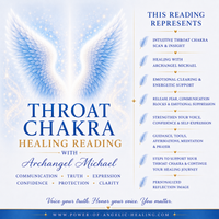 Throat Chakra Healing & Archangel Michael Intuitive Reading