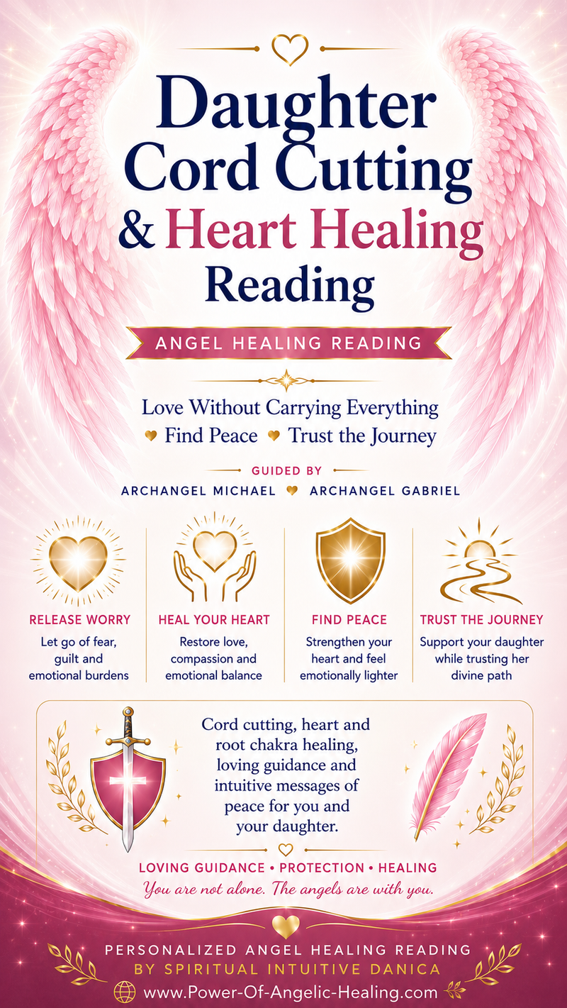 Daughter Cord Cutting & Heart Angel Healing Reading