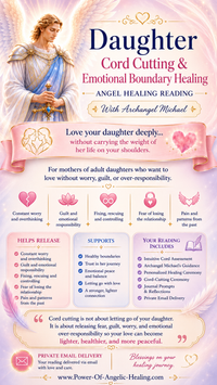 Daughter Cord Cutting & Emotional Boundary Healing Reading