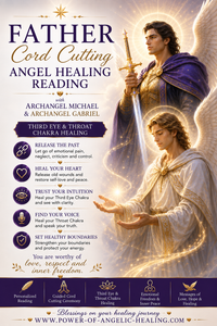 Father Cord Cutting & Third Eye and Throat Chakra Healing Reading