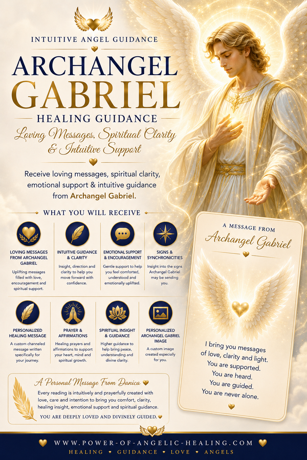 Archangel Gabriel Healing Guidance Reading✨Loving Messages, Spiritual Clarity & Intuitive Support from Archangel Gabriel