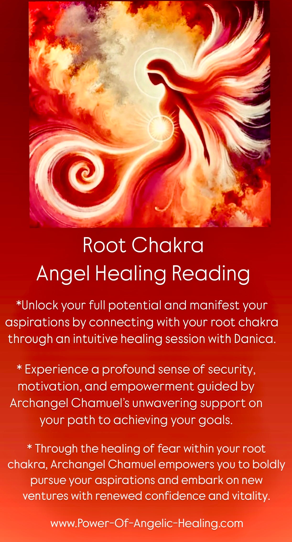 Root Chakra. Angel Healing Reading.