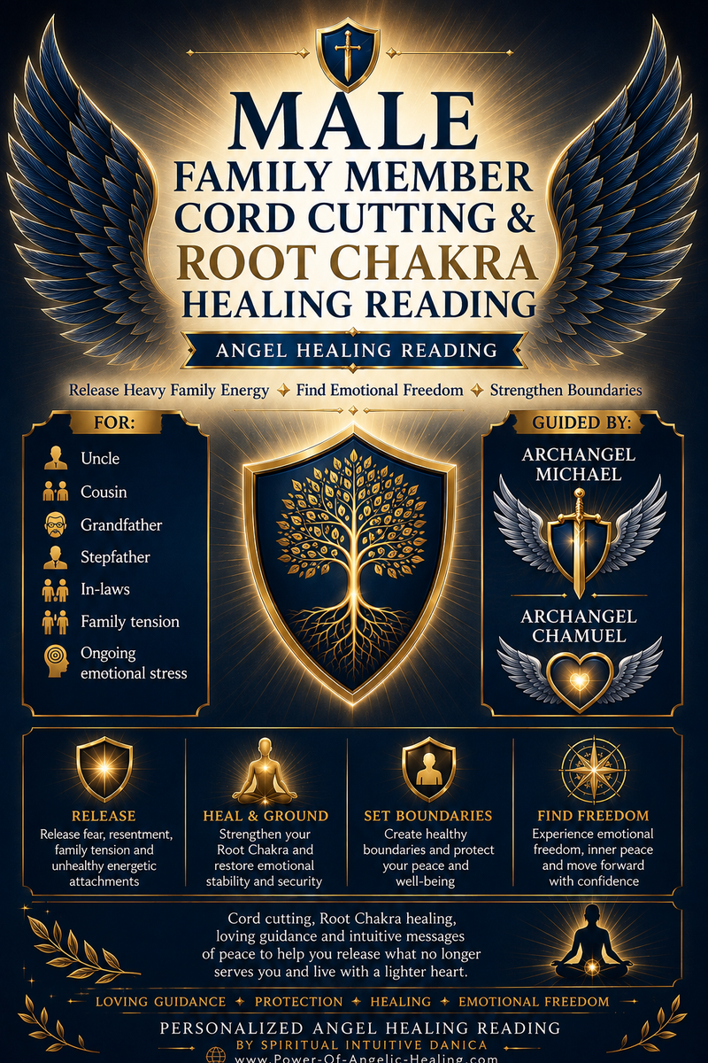 Male Family Member Cord Cutting & Root Chakra Healing Reading
