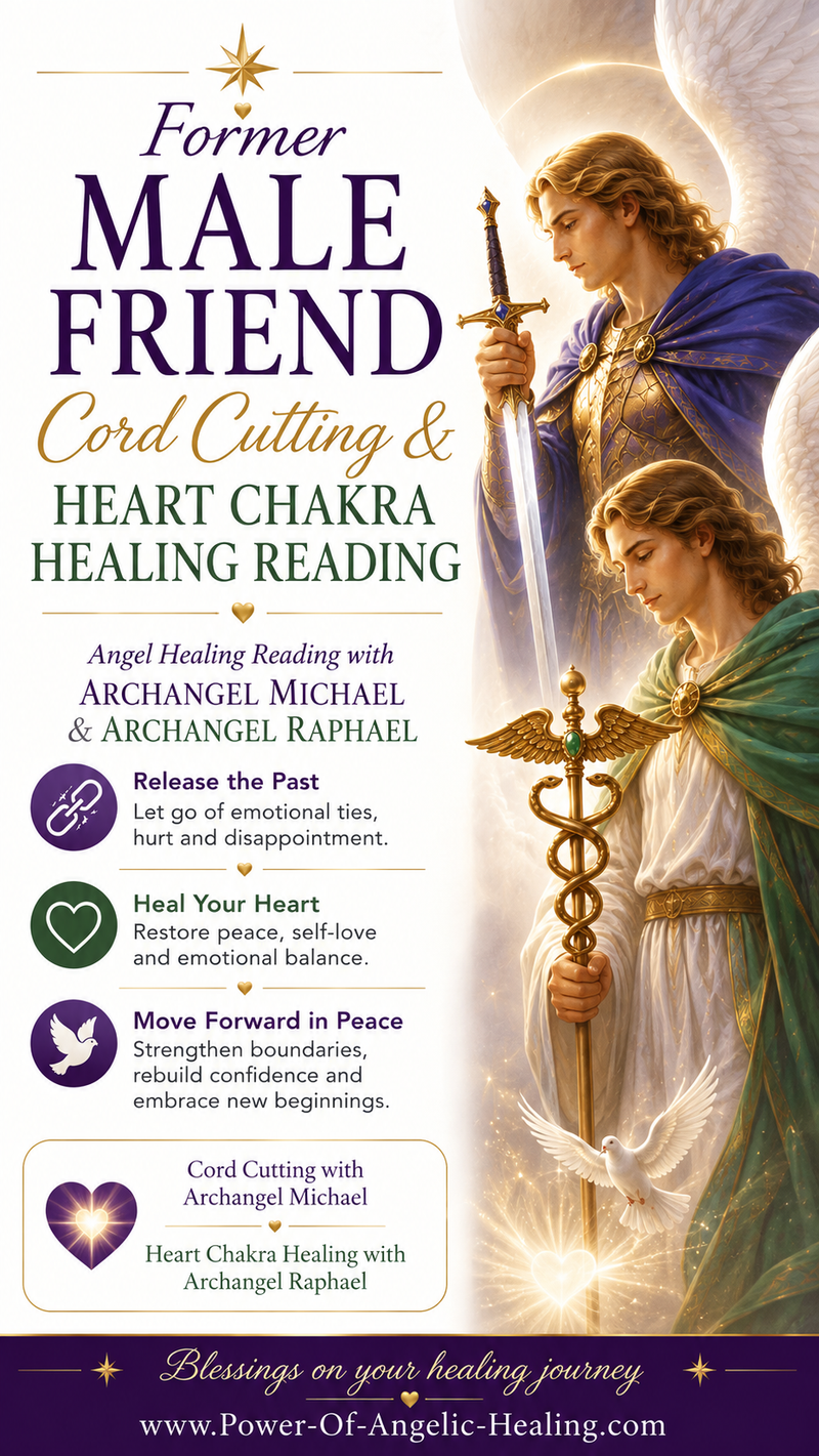 Former Male Friend Cord Cutting & Heart Chakra Healing Reading