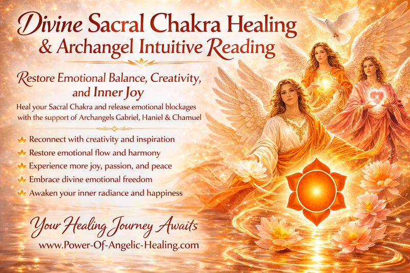 Divine Sacral Chakra Healing & Archangel Intuitive Reading