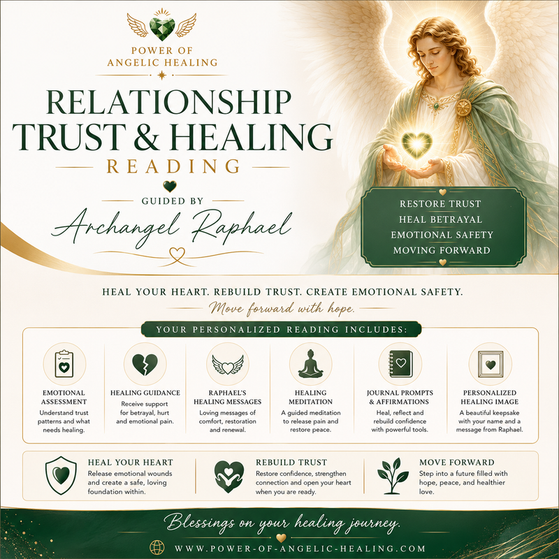 Relationship Trust & Healing Reading. Restore Trust • Heal Betrayal • Emotional Safety • Moving Forward