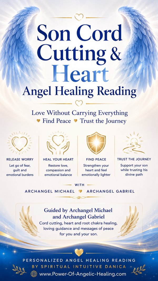 Son Cord Cutting & Heart Angel Healing Reading
