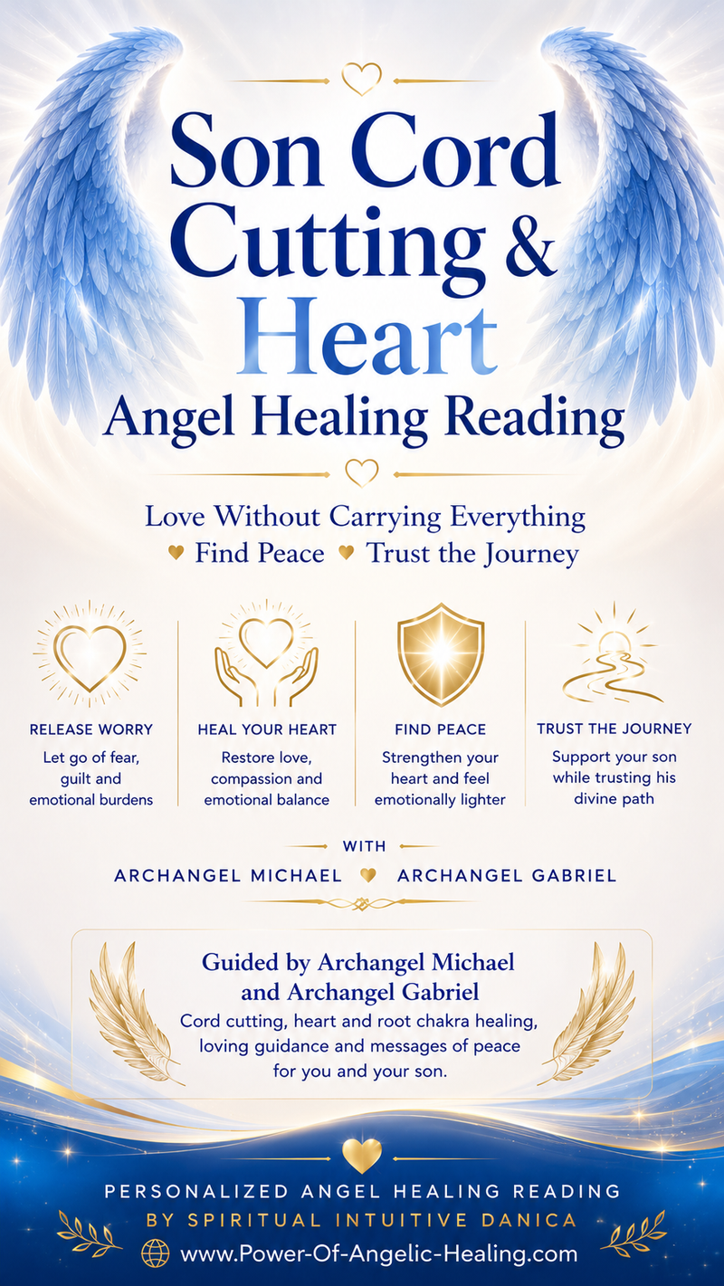 Son Cord Cutting & Heart Angel Healing Reading