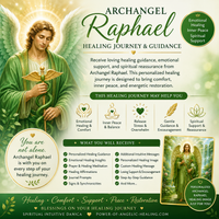 Archangel Raphael Healing Journey & Guidance. Emotional Healing • Inner Peace • Spiritual Support.