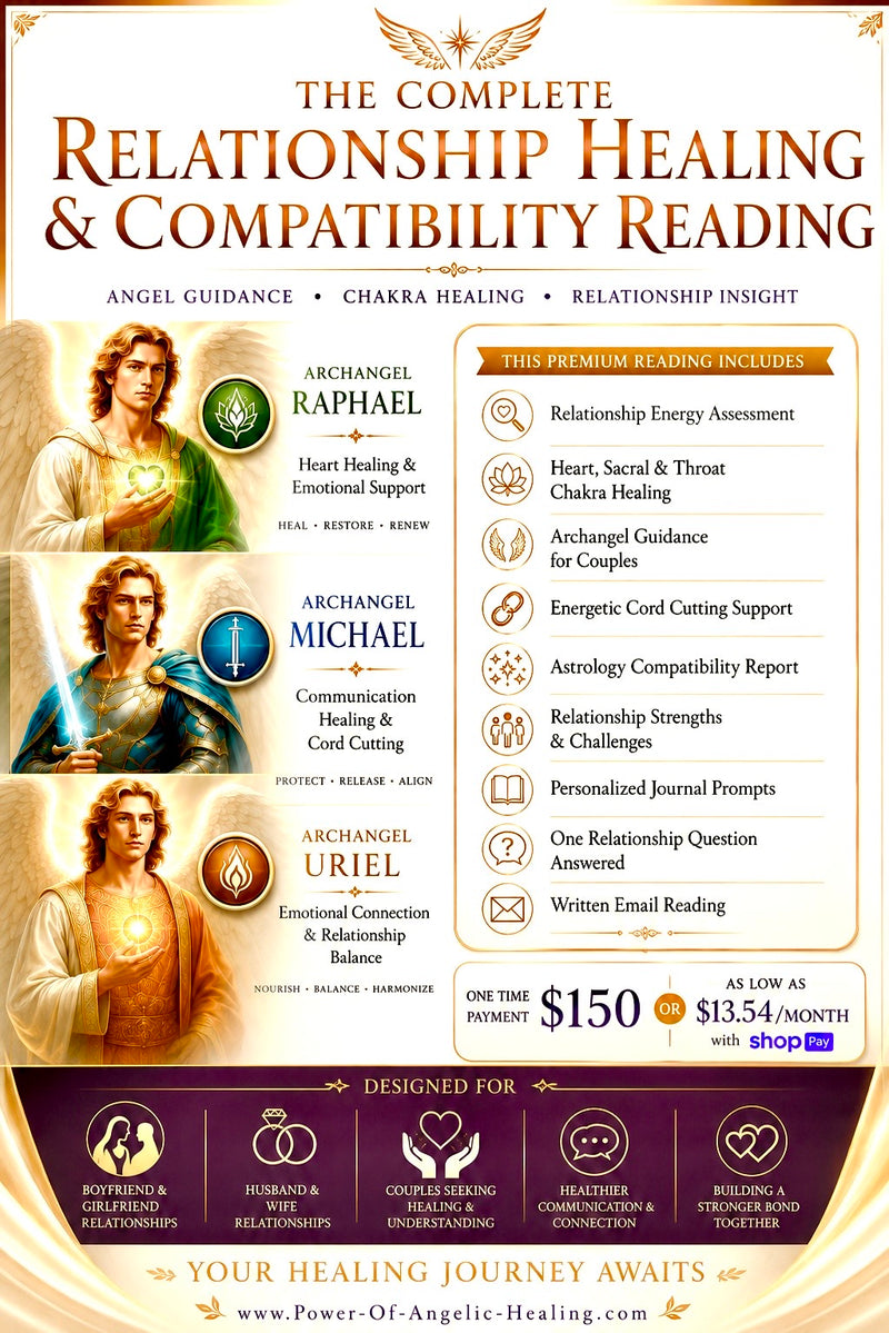 The Complete Relationship Healing & Compatibility Reading✨Chakra Healing • Cord Cutting • Astrology Compatibility • Angel Guidance for Couples