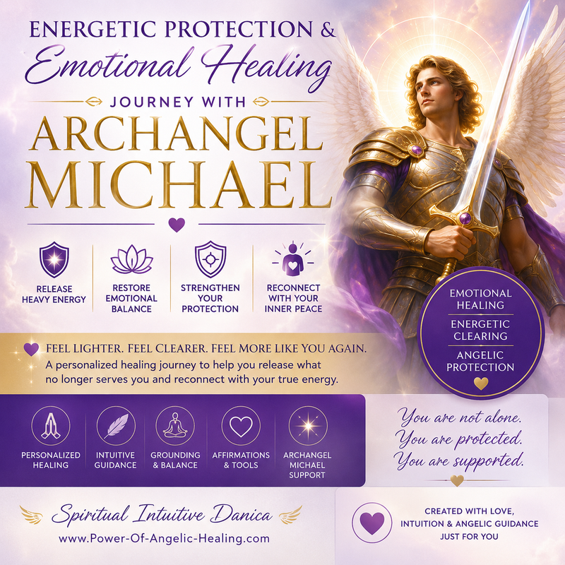 Energetic Protection & Emotional Healing Journey with Archangel Michael