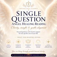 Focused Angel Guidance — Single Question Deep Healing Reading. Receive Clear Insight, Energetic Support & Gentle Direction for What Truly Matters