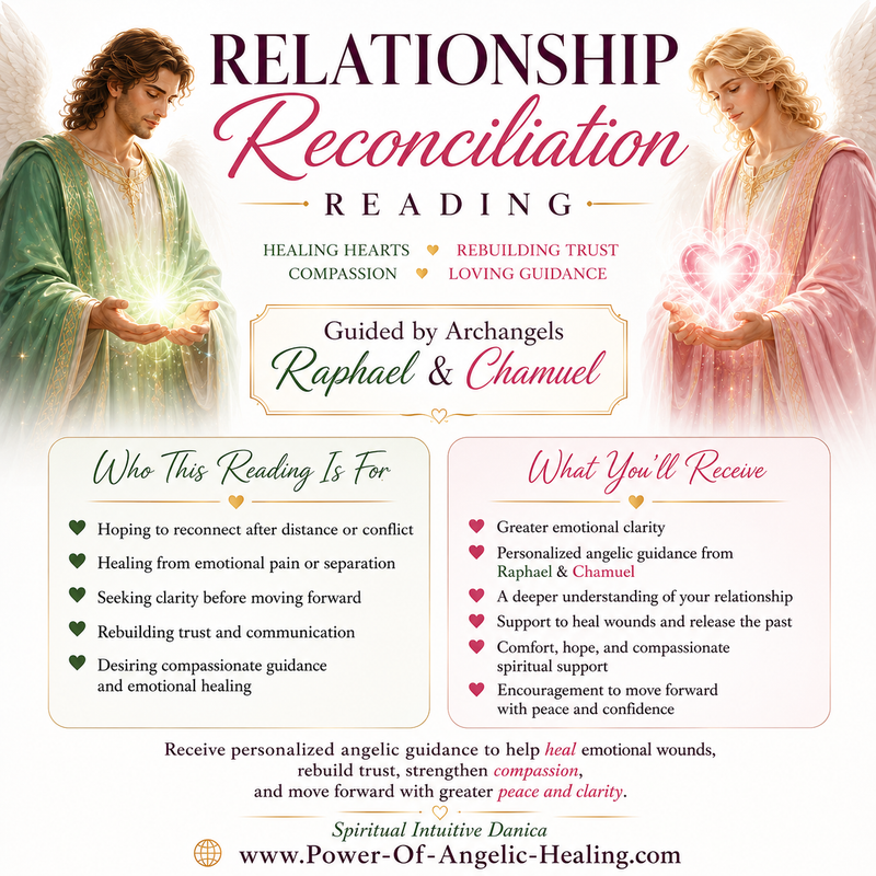 Relationship Reconciliation Reading. Healing Hearts • Rebuilding Trust • Compassion • Loving Guidance