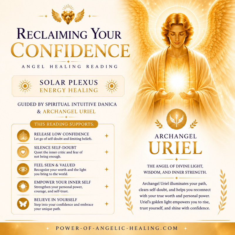 Reclaiming Your Confidence Angel Healing Reading